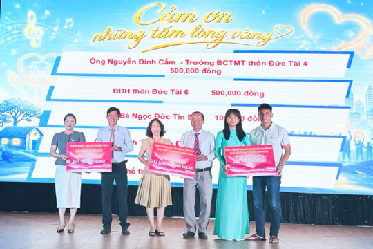 Xã Hoài Đức huy động trên 500 triệu đồng từ đêm văn nghệ “Vì người nghèo”
