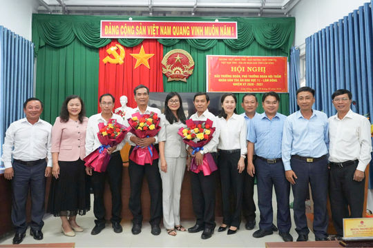 Bầu Trưởng, Phó Đoàn Hội thẩm Nhân dân 8 tòa án khu vực tại Lâm Đồng