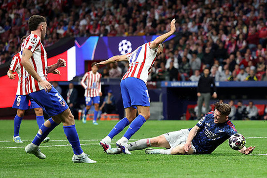 Hòa 1-1 kịch tính: Màn đấu trí chiến thuật đỉnh cao giữa Atletico Madrid và Arsenal