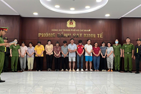Triệt phá đường dây mua bán hóa đơn khống hơn 3.800 tỷ đồng tại TP.HCM