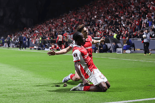 Braga hạ Freiburg 2-1: Mario Dorgeles ghi bàn quyết định phút 90+2