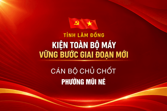 Cán bộ chủ chốt phường Mũi Né