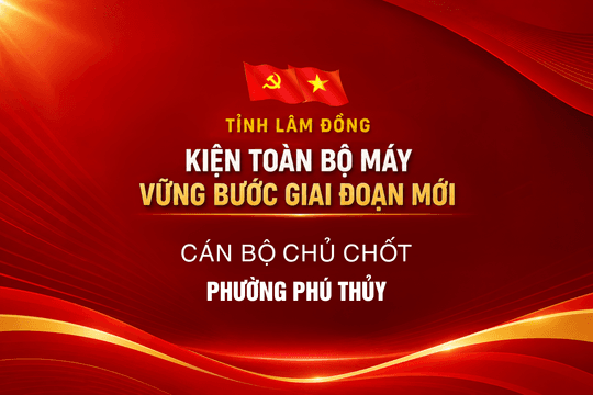 Cán bộ chủ chốt phường Phú Thủy