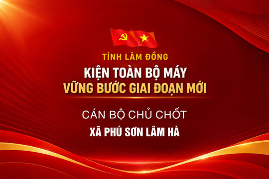 Cán bộ chủ chốt xã Phú Sơn Lâm Hà