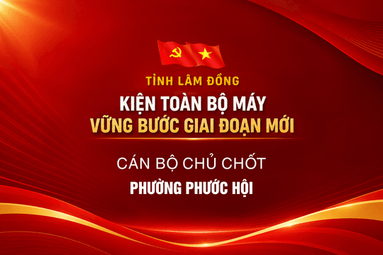 Cán bộ chủ chốt phường Phước Hội