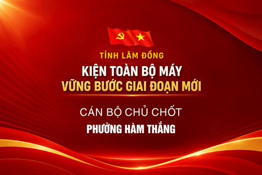 Cán bộ chủ chốt phường Hàm Thắng