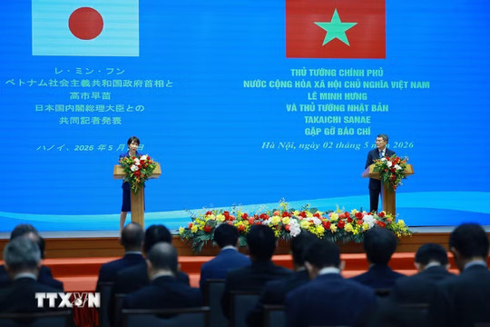 Đưa quan hệ Đối tác Chiến lược Toàn diện Việt Nam - Nhật Bản tiến vào giai đoạn phát triển mới