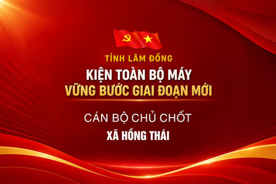 Cán bộ chủ chốt xã Hồng Thái