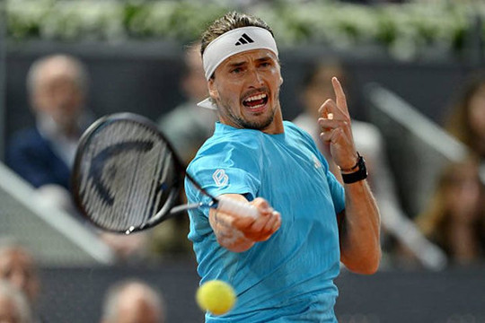 Zverev khuất phục hiện tượng Alexander Blockx, vào chung kết Madrid Open gặp Sinner