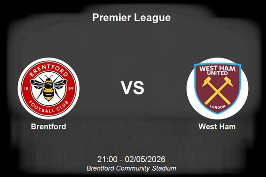 Nhận định Brentford vs West Ham - Vòng 35 Premier League: Cuộc chiến trụ hạng nóng bỏng