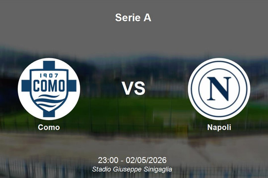 Nhận định Como vs Napoli - Serie A: Thử thách cho tham vọng ngôi vương