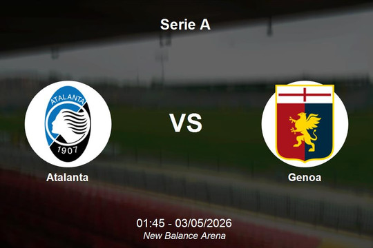 Nhận định Atalanta vs Genoa - Serie A: Sức mạnh vượt trội tại New Balance Arena