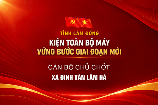 Cán bộ chủ chốt xã Đinh Văn Lâm Hà