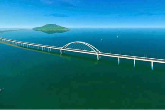 Cầu vượt biển Hòn Khoai 25.700 tỷ đồng: Công trình dài nhất Việt Nam về đích năm 2028