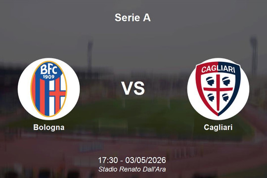 Nhận định Bologna vs Cagliari - Serie A: Điểm tựa sân nhà Stadio Renato Dall'Ara