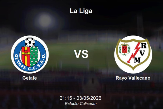 Nhận định Getafe vs Rayo Vallecano - La Liga