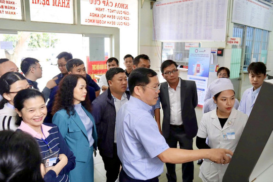 Thúc đẩy triển khai hồ sơ bệnh án điện tử