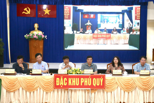 Đoàn ĐBQH tỉnh Lâm Đồng tiếp xúc cử tri sau Kỳ họp thứ nhất, Quốc hội khóa XVI