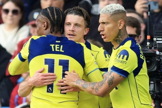 Tottenham hạ gục Aston Villa 2 - 1: "Cú hích" De Zerbi và bước ngoặt trong cuộc đua trụ hạng