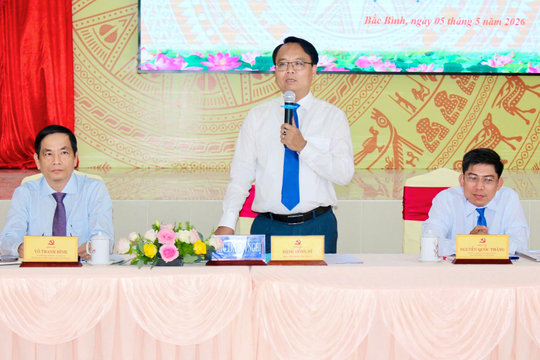 Cụm số 5: Sơ kết 1 năm thực hiện mô hình chính quyền địa phương 2 cấp