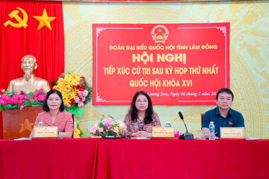 Cử tri Lương Sơn đề xuất chính sách hỗ trợ nông dân, an sinh