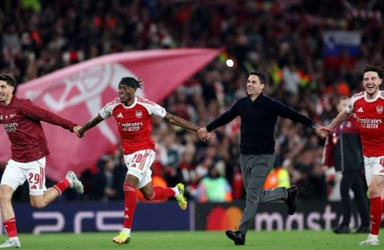 Mikel Arteta đưa Arsenal vào chung kết Champions League và cơ hội lập cú đúp lịch sử