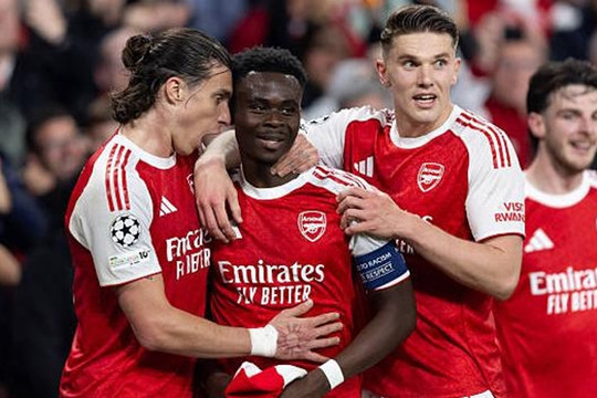 Arsenal hạ Atletico Madrid 1-0, vào chung kết Champions League sau 20 năm chờ đợi