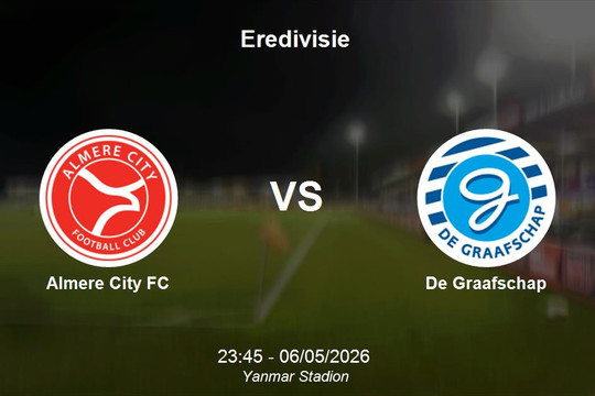 Nhận định Almere City FC vs De Graafschap - Eredivisie: Duy trì mạch toàn thắng