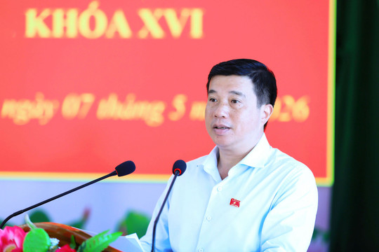 Bí thư Tỉnh ủy, Trưởng Đoàn ĐBQH Lâm Đồng Y Thanh Hà Niê Kđăm tiếp xúc cử tri xã Đạ Huoai 2