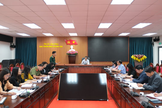 Nâng cao chất lượng Cuộc thi chính luận về bảo vệ nền tảng tư tưởng của Đảng năm 2026