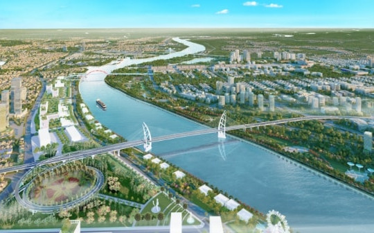 Cầu Nguyễn Trãi hơn 6.200 tỷ đồng tại Hải Phòng: Kiến trúc cánh buồm cao ngang tòa nhà 40 tầng