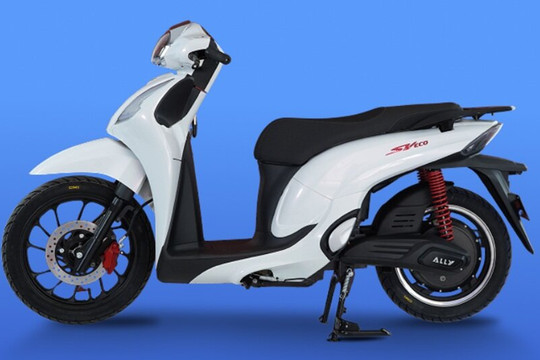 Selex Ally SV Eco: Xe máy điện đổi pin linh hoạt với tầm vận hành 150 km