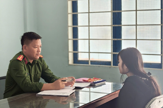 Quảng Ngãi giải cứu thiếu nữ bị dụ dỗ vào TP.HCM làm việc nhẹ lương cao