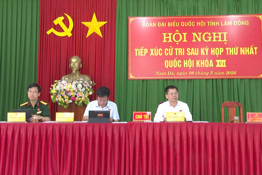 Cử tri Nam Đà kiến nghị đầu tư hạ tầng, bảo vệ cảnh quan địa chất