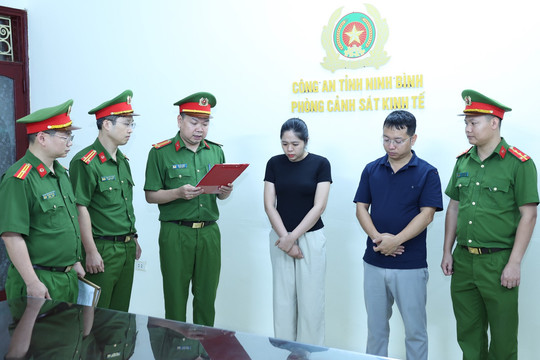 Ninh Bình khởi tố hai bị can thông đồng dìm giá đất tại Công ty Công Thương