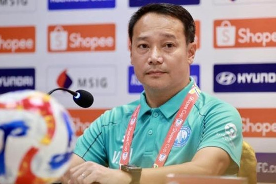HLV Vũ Hồng Việt: Nam Định trả giá đắt vì sự mất tập trung trước Selangor FC