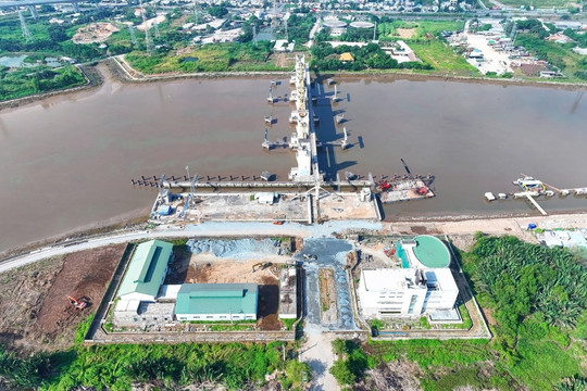 Siêu dự án chống ngập 10.000 tỷ đồng tại TP.HCM tái khởi động, mục tiêu hoàn thành năm 2026