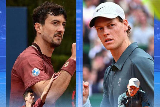 Rome Open 2026: Jannik Sinner thách thức lịch sử, Daniil Medvedev gặp đối thủ kỵ giơ