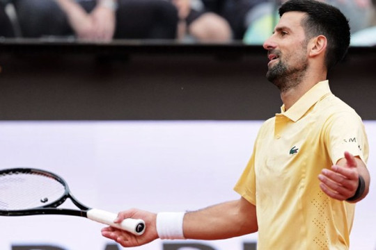 Djokovic thua sốc tài năng trẻ 20 tuổi ngay trận ra quân Rome Open 2026