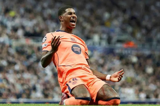 Marcus Rashford và màn hồi sinh kỳ diệu tại Barcelona trước thềm El Clasico