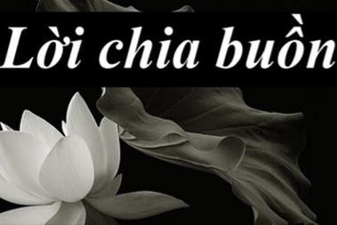 Lời chia buồn