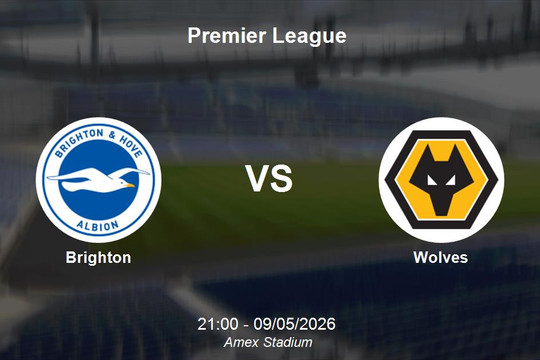 Nhận định Brighton vs Wolves - Premier League: Cơ hội cho Chim mòng biển củng cố vị trí thứ 8
