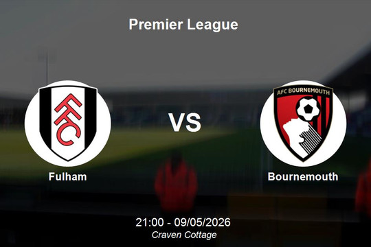 Nhận định Fulham vs Bournemouth - Premier League: Cuộc chiến tại Craven Cottage