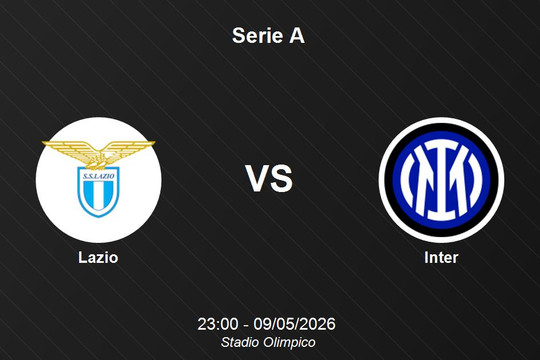 Nhận định Lazio vs Inter - Serie A: Bản lĩnh nhà vua tại Stadio Olimpico