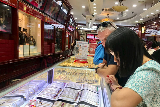 Cập nhật giá vàng hôm nay trưa 11/5/2026: Vàng miếng, nhẫn BTMC, BTMH, DOJI, Phú Quý và vàng thế giới