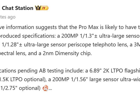 Cấu hình OPPO Find X10 Pro Max: Hệ thống camera 200MP và sức mạnh từ vi xử lý 2nm
