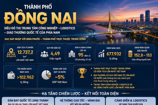 Thành phố Đồng Nai tăng tốc chỉnh trang đô thị trước lễ công bố thành lập
