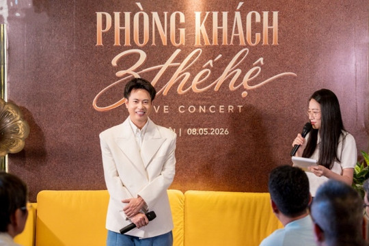 Dương Cầm ra mắt chuỗi concert Phòng khách 3 thế hệ: Cam kết hát live 100%