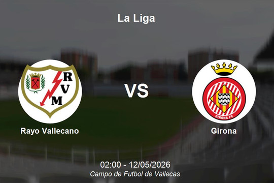 Nhận định Rayo Vallecano vs Girona - La Liga