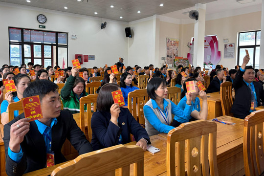 Lâm Đồng hoàn thành Đại hội Công đoàn xã, phường, đặc khu